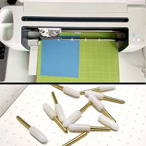 10PCS Premium Fine Point Blade Compatible with Cricut Maker/Maker 3 Cutting Machines, Niantime Replacement Cutting Blades Compatible with Explore