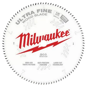12 in. 100T Ultra Fine Finish Circular Saw Blade