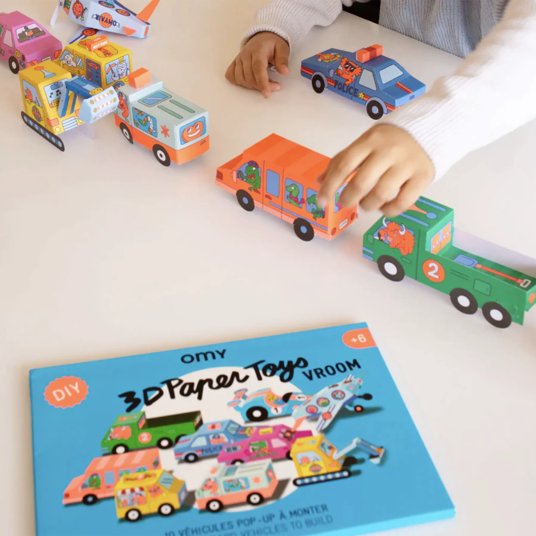 3D Paper Car Kit