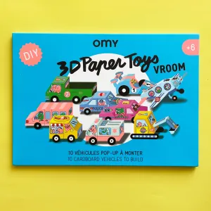 3D Paper Car Kit
