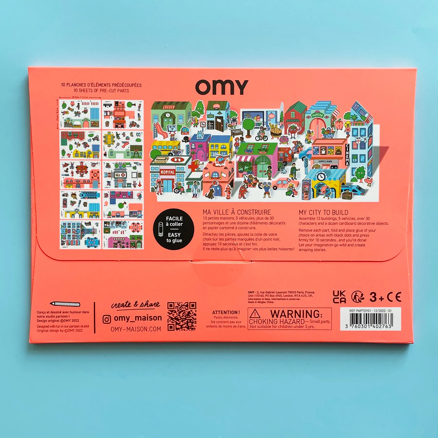 3D Paper City Kit