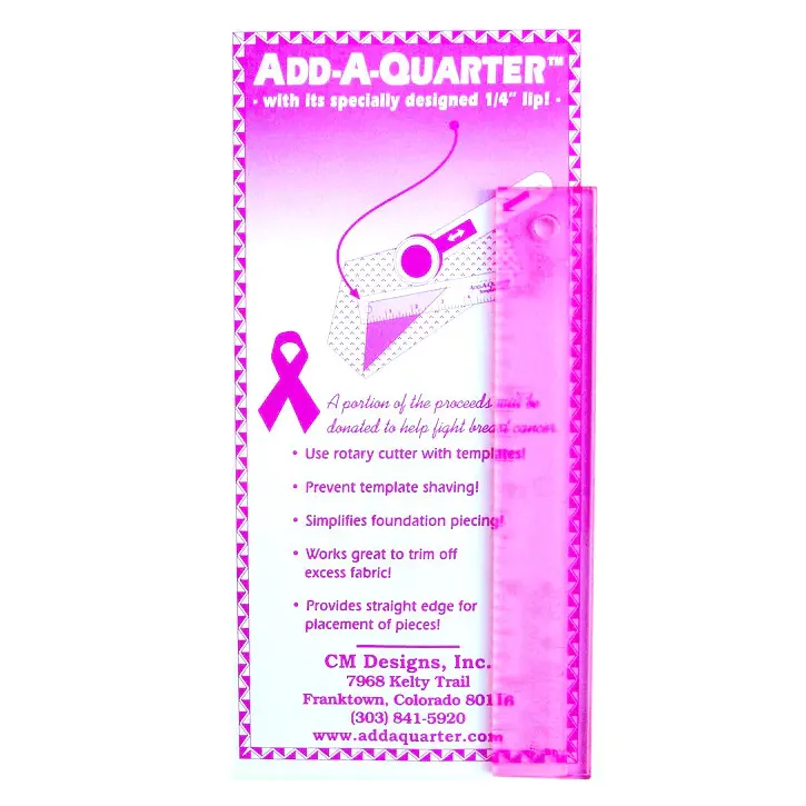 Add A Quarter Plus Rulers