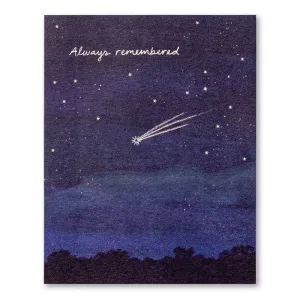 Always Remembered - Sympathy Greeting Card