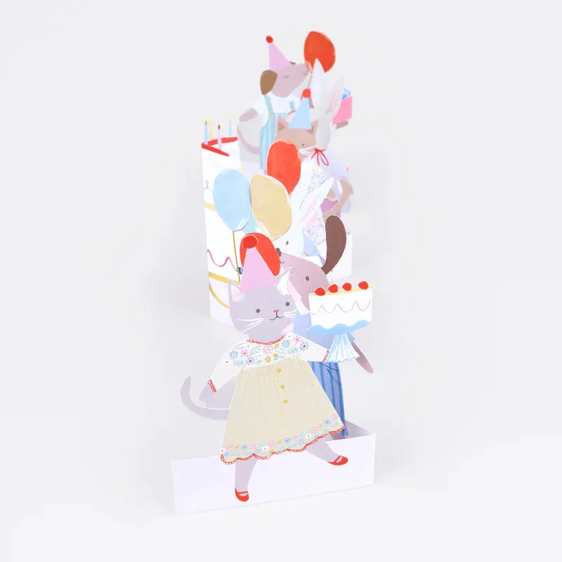 Animal Friends Birthday Card