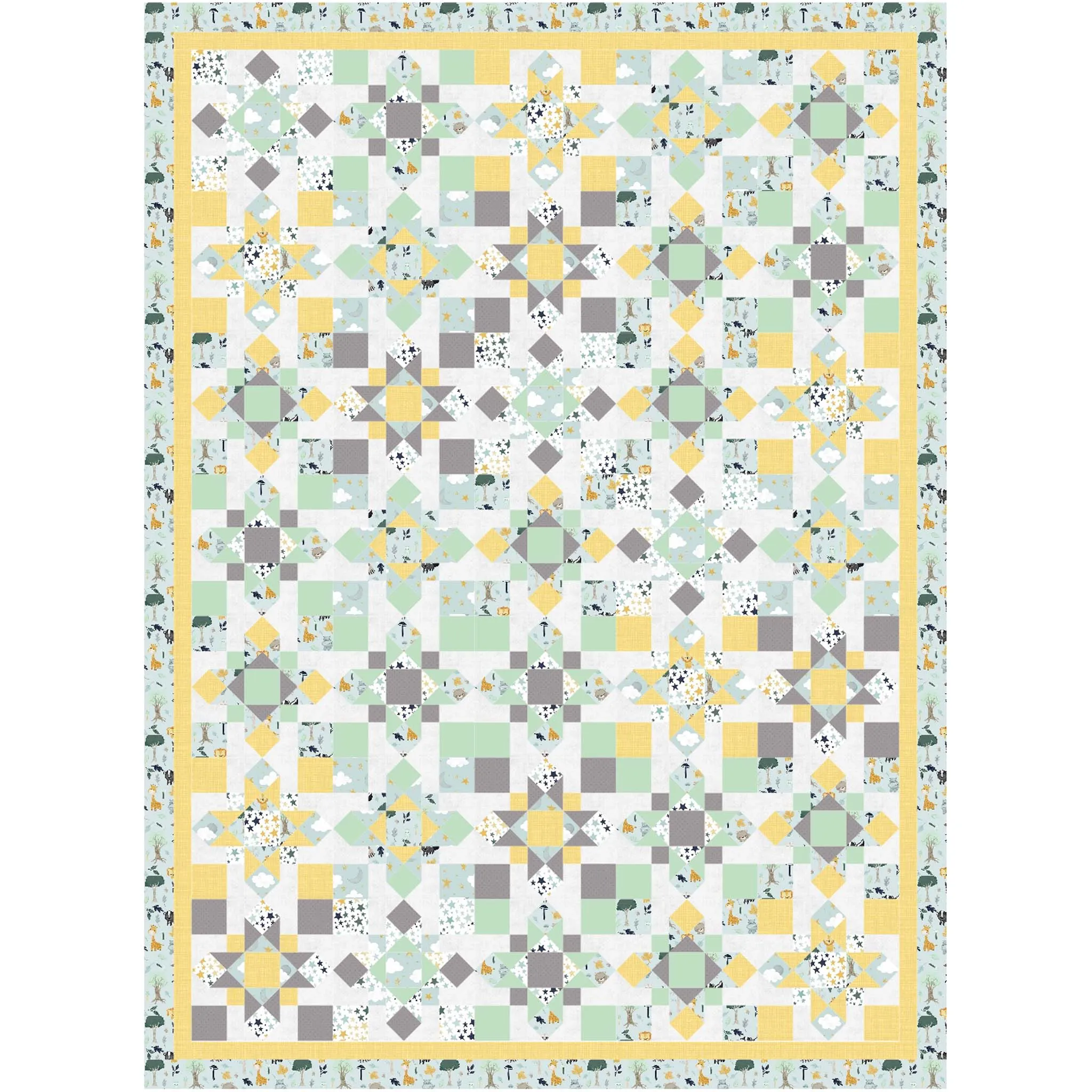Anna's Steps Quilt Pattern BL2-270 - Paper Pattern
