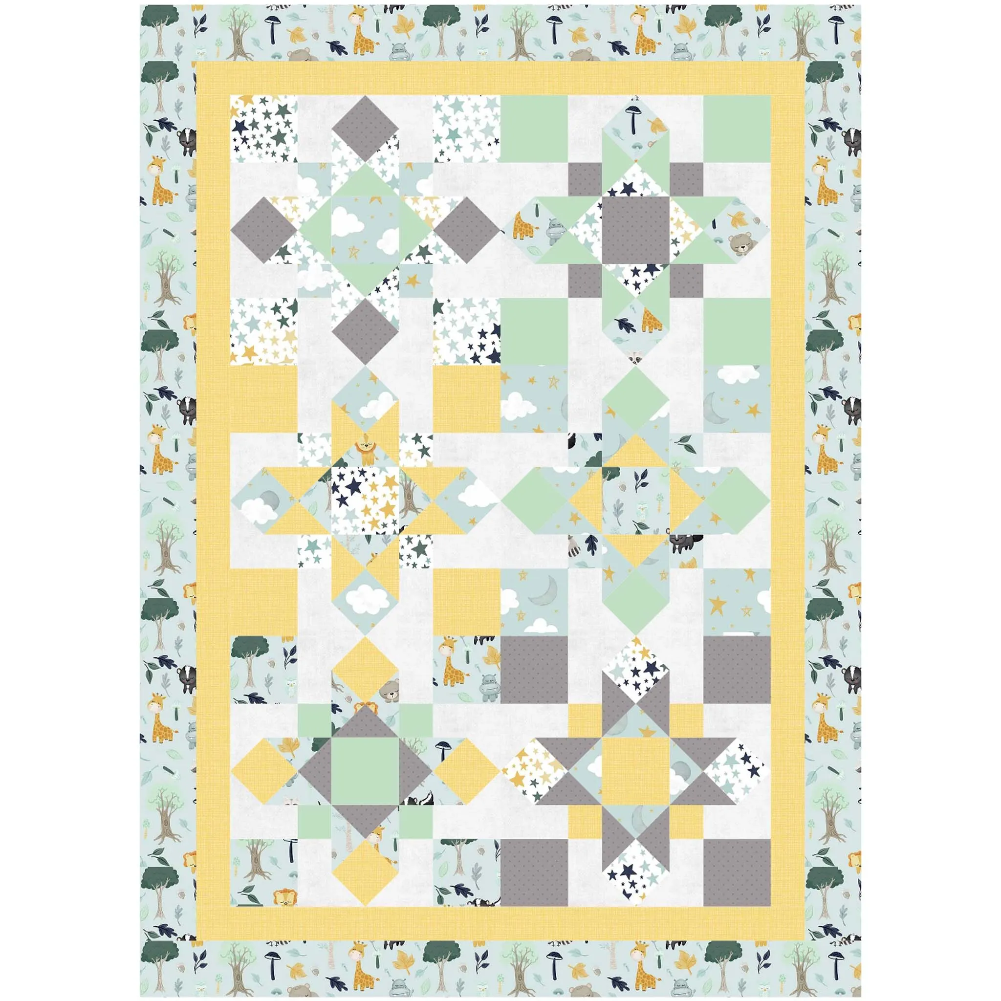 Anna's Steps Quilt Pattern BL2-270 - Paper Pattern