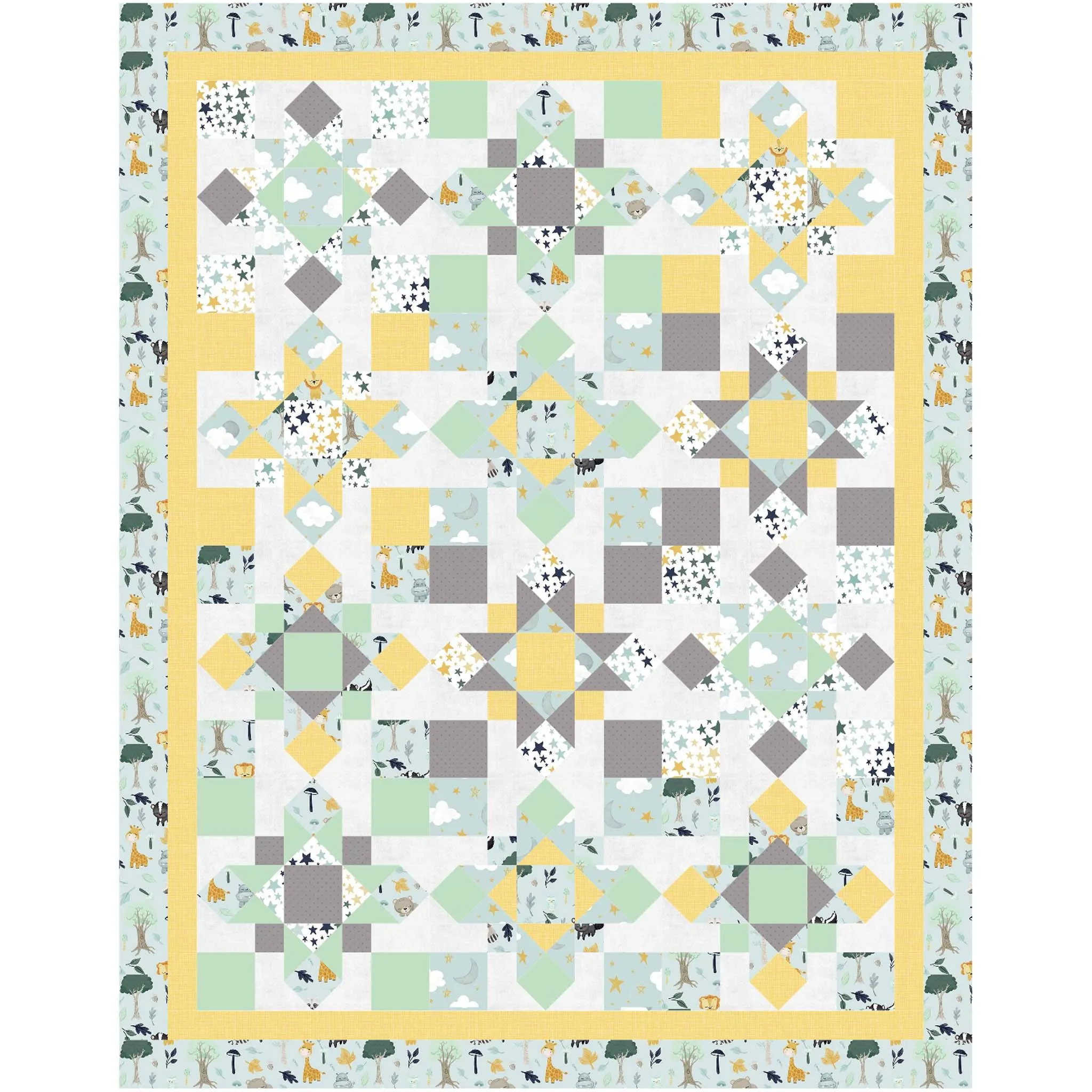 Anna's Steps Quilt Pattern BL2-270 - Paper Pattern