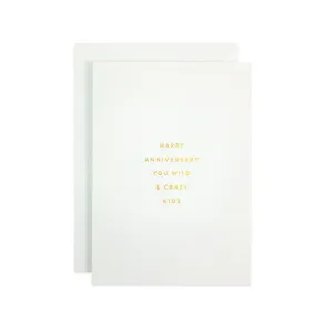  Anniversary Crazy Kid  Petite Card