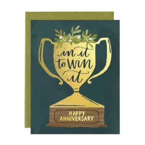 Anniversary Trophy Card