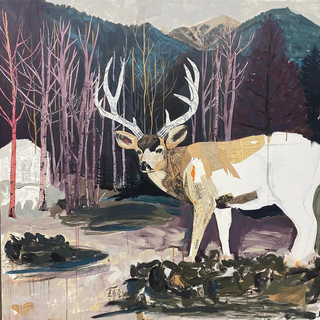 ANTERO SHADOWS original paper collage