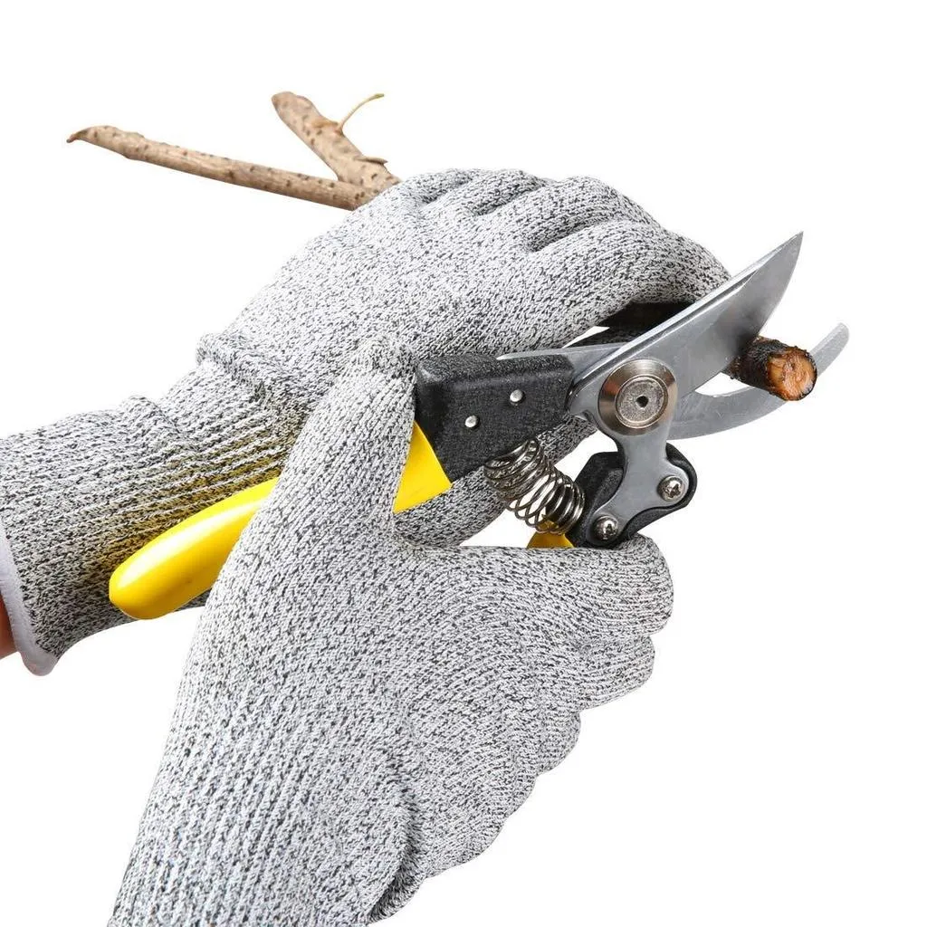 Anti Cutting Resistant Hand Safety Cut-Proof Protection Gloves  (Multicolour)