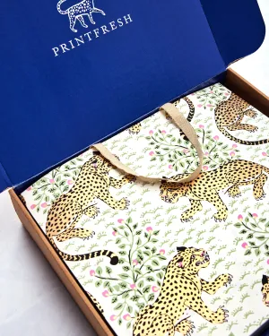 Bagheera - Handmade Gift Bag - Cream