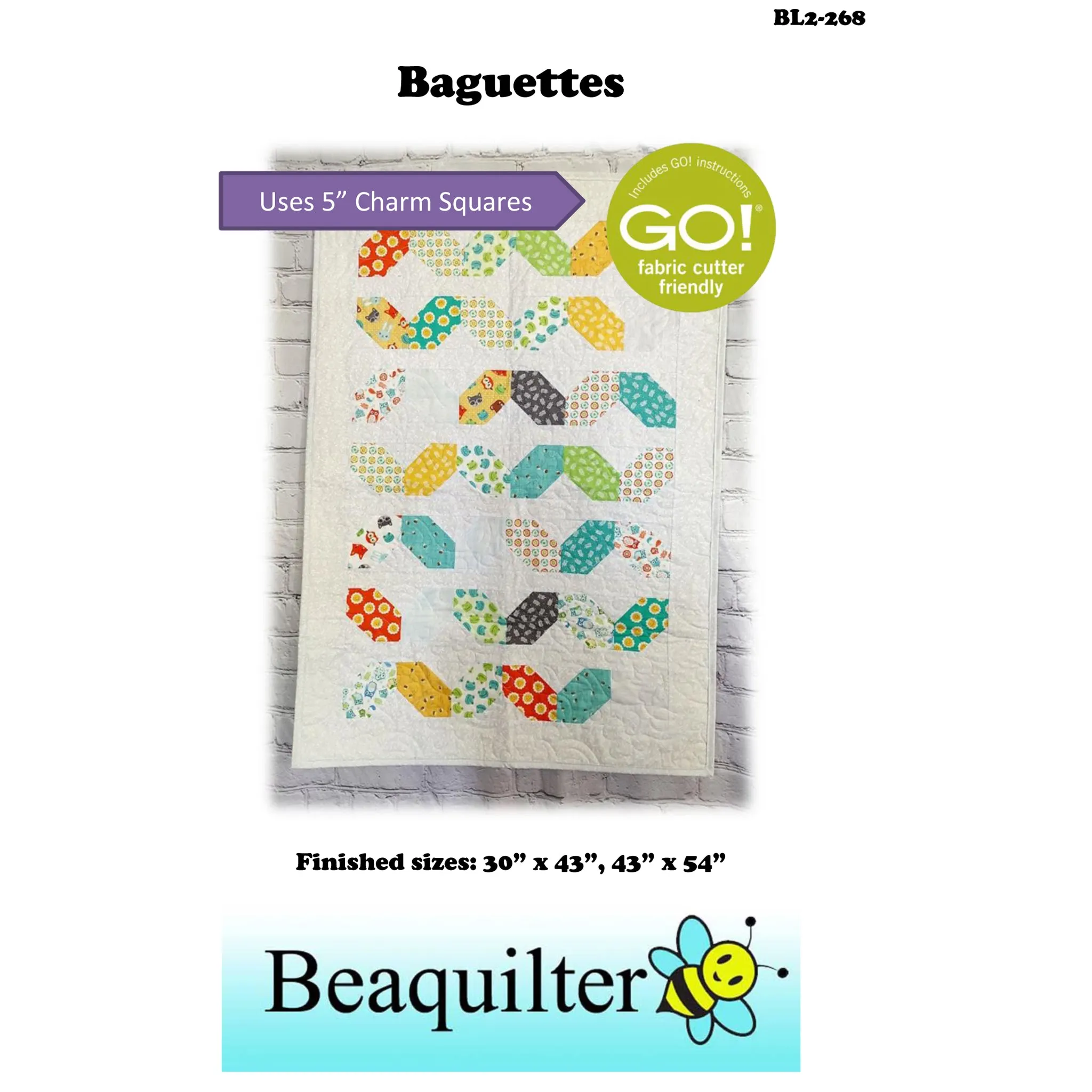 Baguettes Quilt Pattern BL2-268 - Paper Pattern