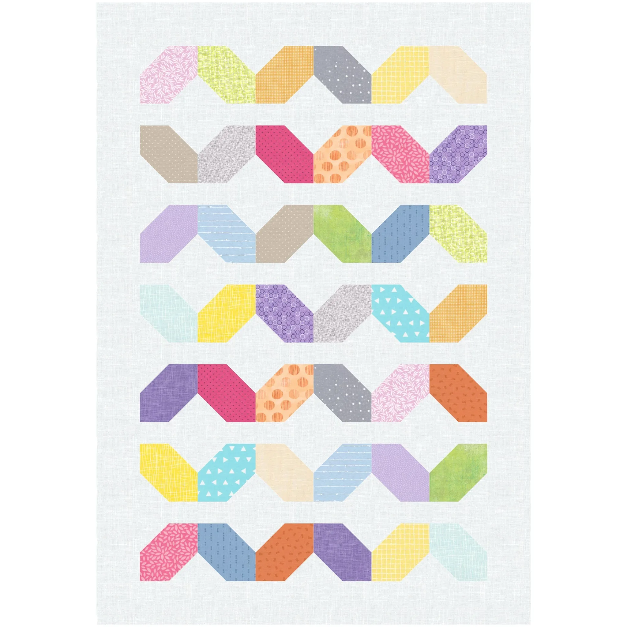 Baguettes Quilt Pattern BL2-268 - Paper Pattern