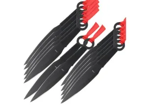Balanced Precision 12 Piece Throwing Knife Set