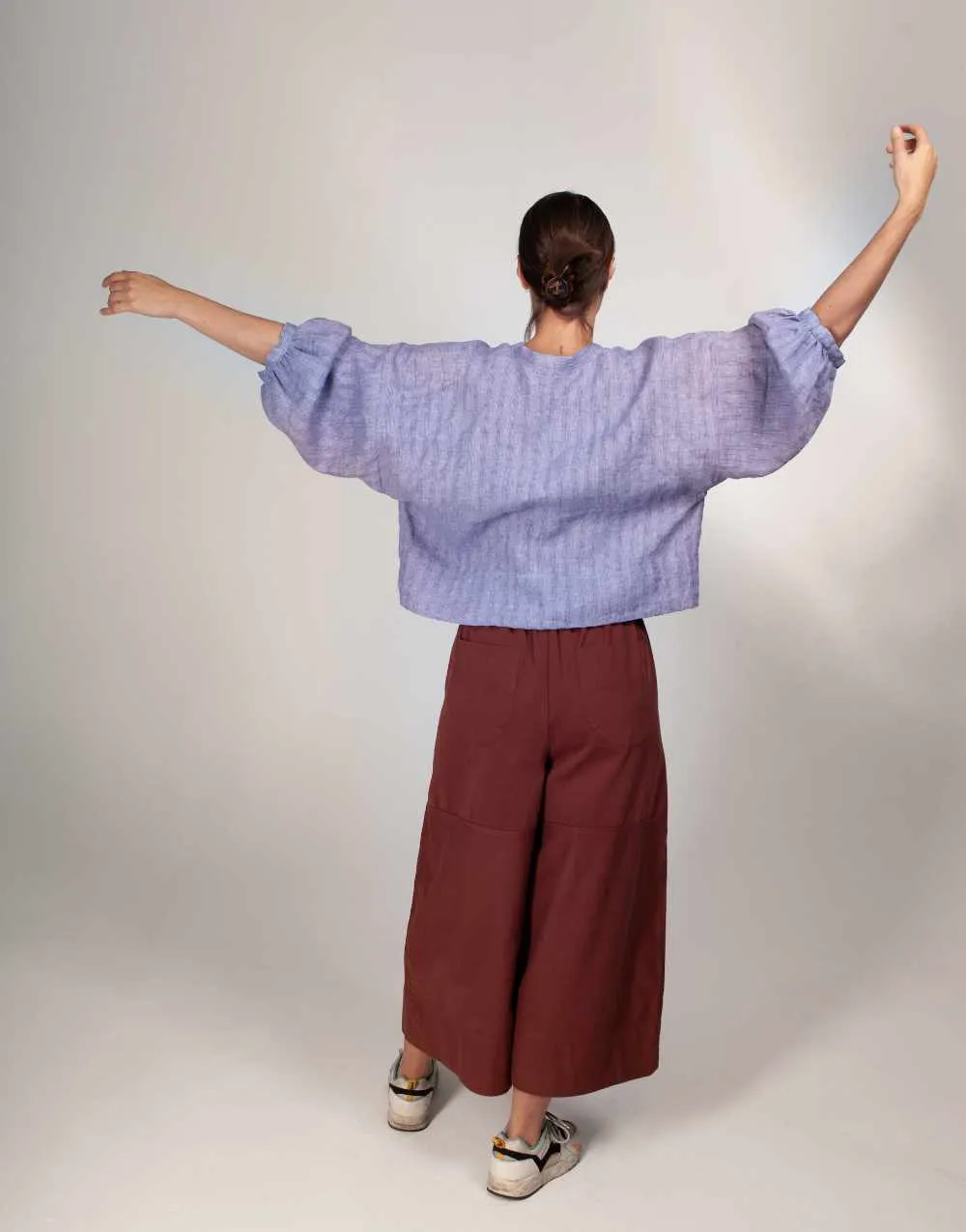 Block Pants Zero Waste Sewing Pattern PDF, Birgitta Helmersson