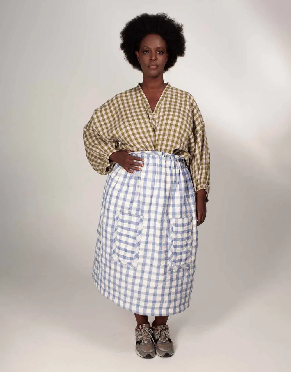 Block Pants Zero Waste Sewing Pattern PDF, Birgitta Helmersson