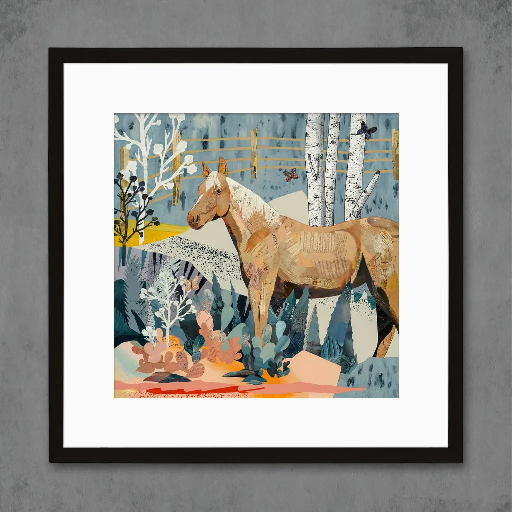BLUE MELODIES II limited edition paper print