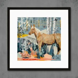 BLUE MELODIES II limited edition paper print