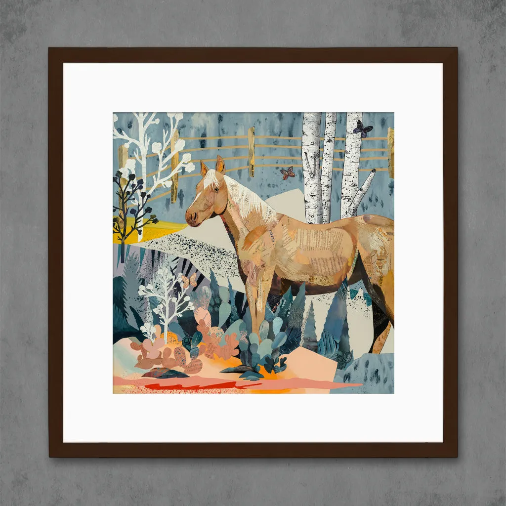 BLUE MELODIES II limited edition paper print