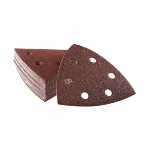 BOSCH SDTR122C 25 pc. 3-3/4 In. 120 Grit Detail Sanding Sheets for Wood
