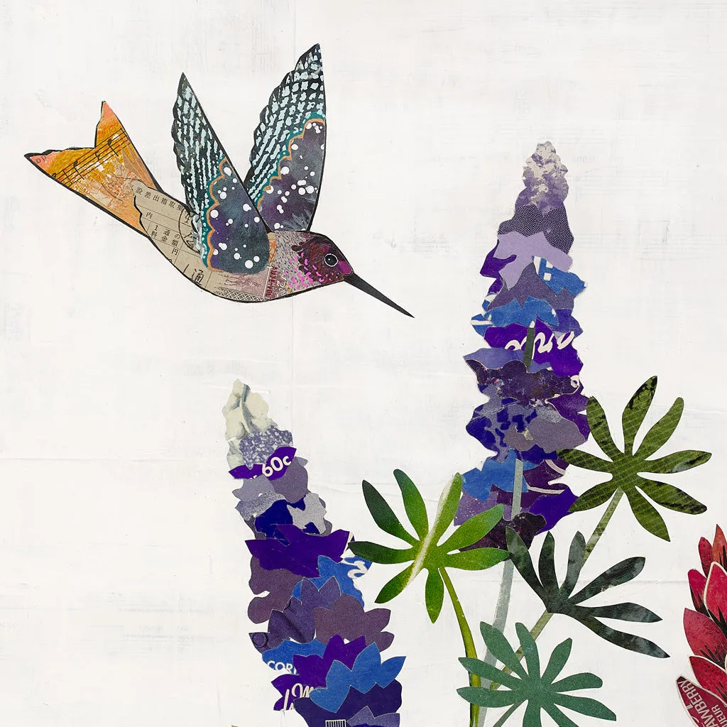 CANYON BOUQUET original paper collage