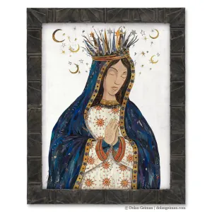 CELESTIAL QUEEN original paper collage