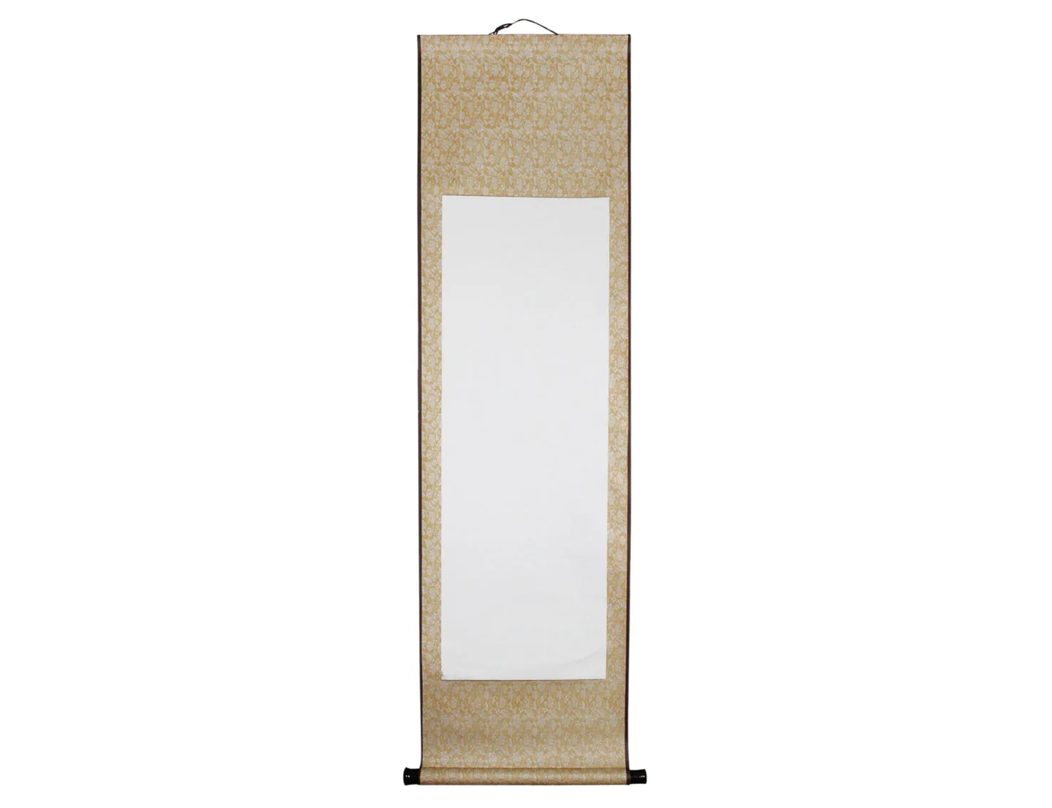 Chinese Kanji Calligraphy Sumi-e Hanging Scroll