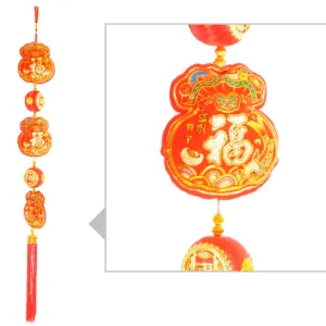Chinese New Year Traditional Fortune Bag and Drum Decoration