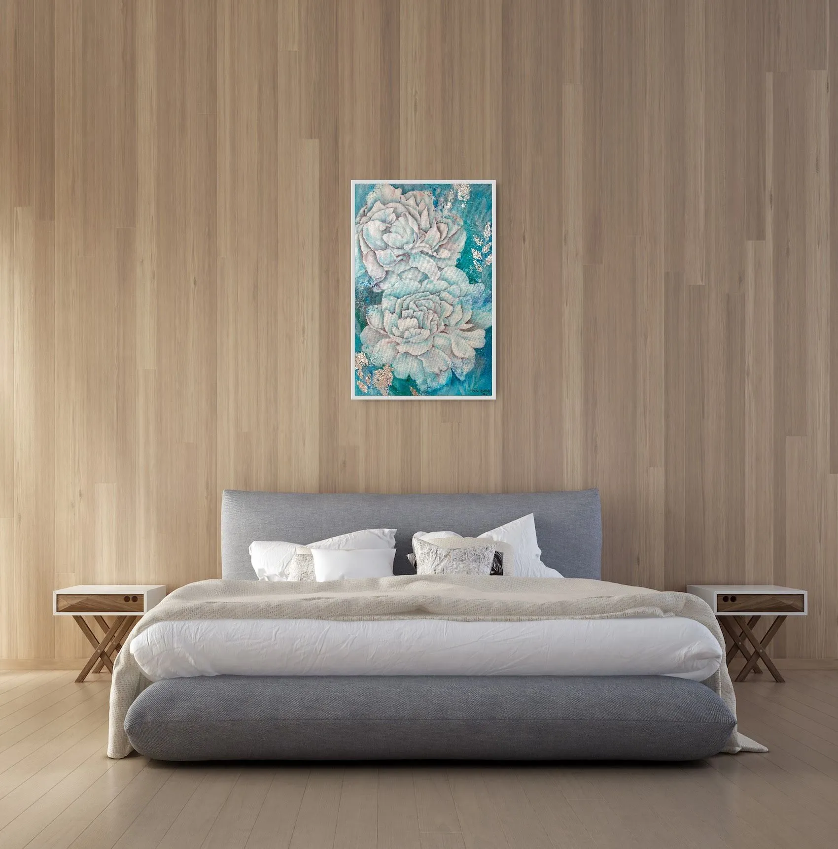 Cielo Azul Fine Art Giclee Print by Smita Sonthalia