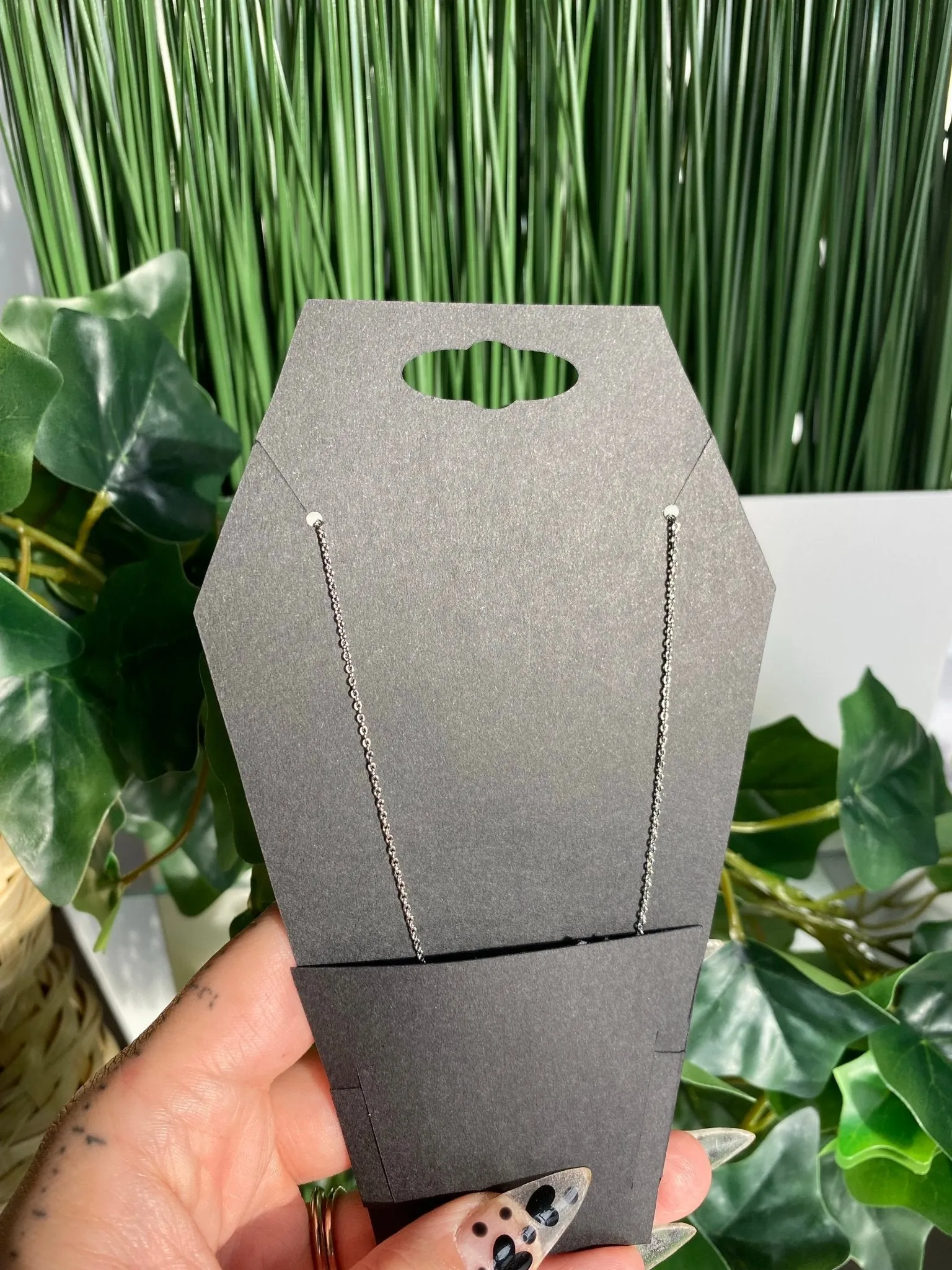Coffin Necklace Pouch