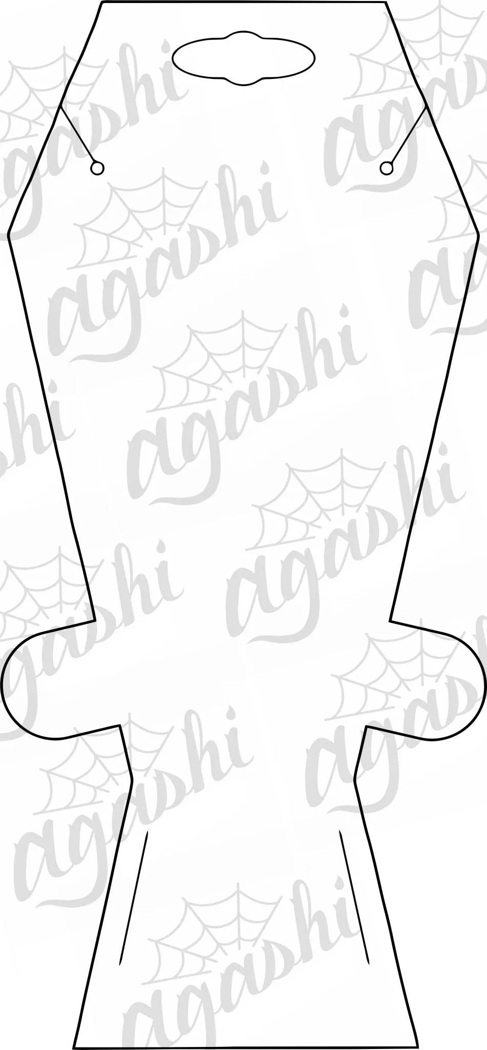 Coffin Necklace Pouch