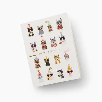 Cool Cats Birthday Card