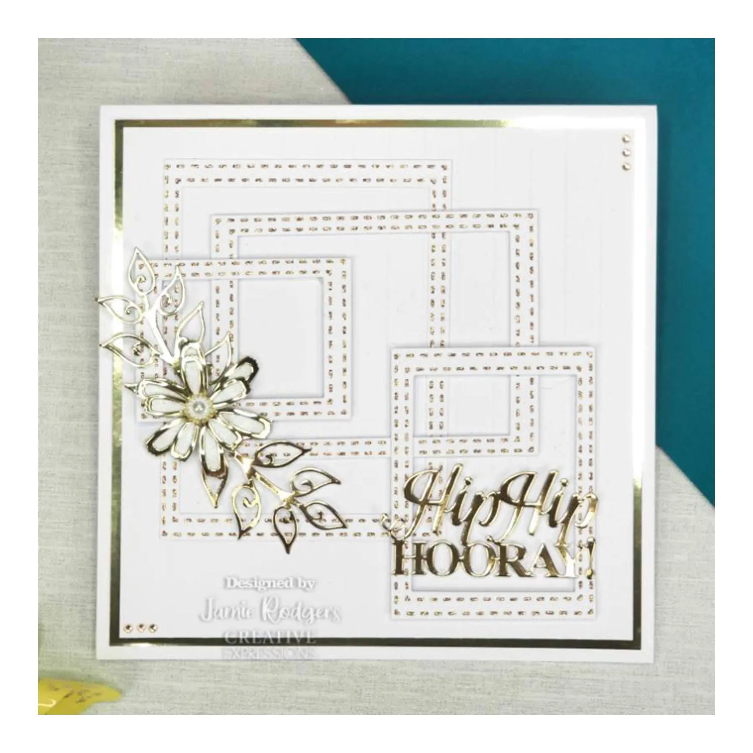Creative Expressions Outline Duo Stencils Set By Jamie Rodgers - Rectangles*