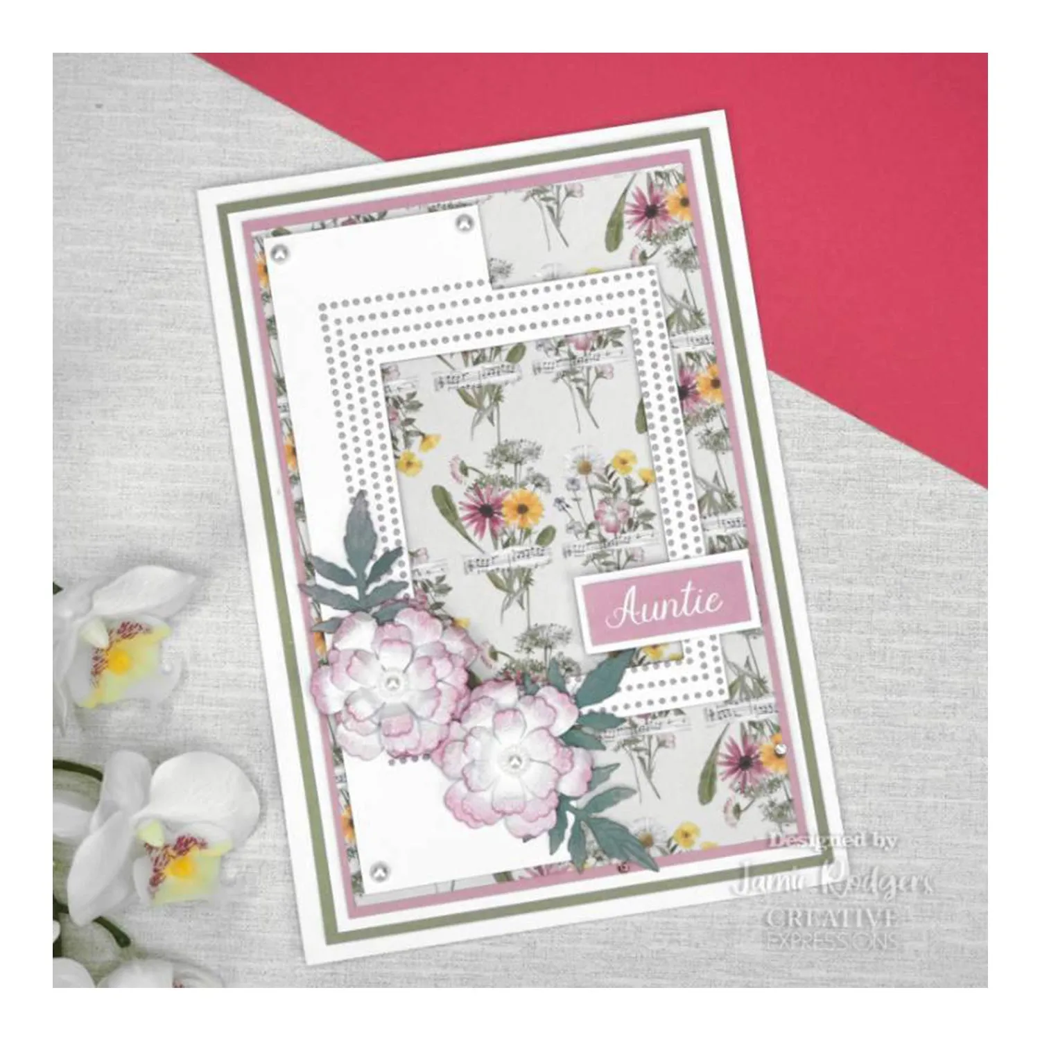 Creative Expressions Outline Duo Stencils Set By Jamie Rodgers - Rectangles*