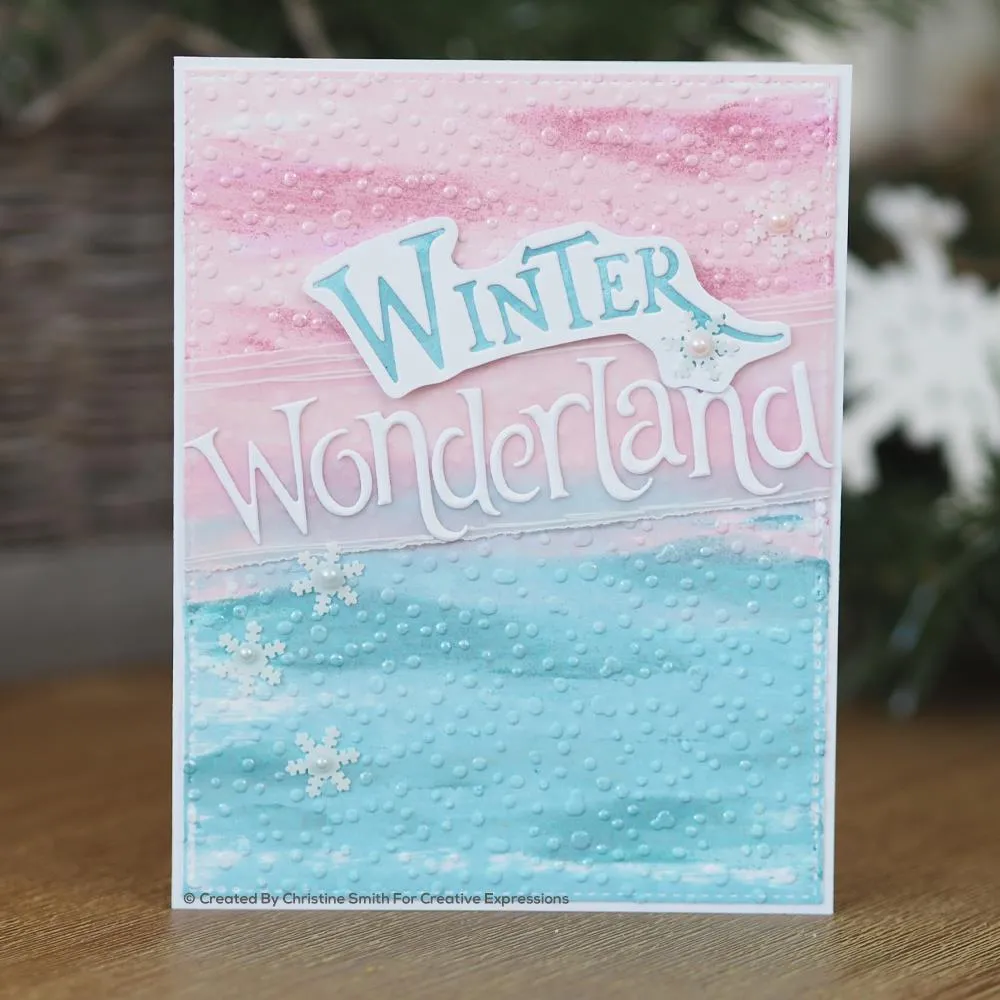 Creative Expressions Paper Cuts Edger Craft Dies - Winter Wonderland*