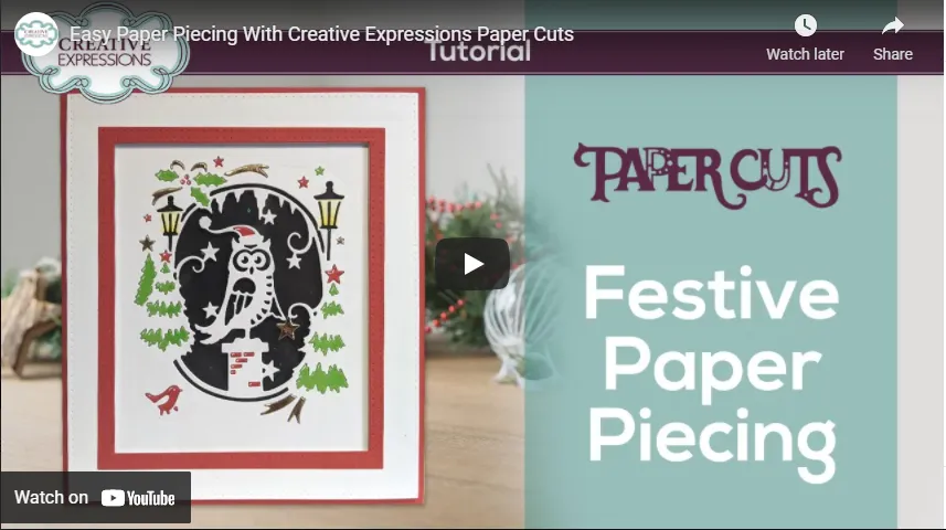 Creative Expressions Paper Cuts Scene Father Christmas Craft Die
