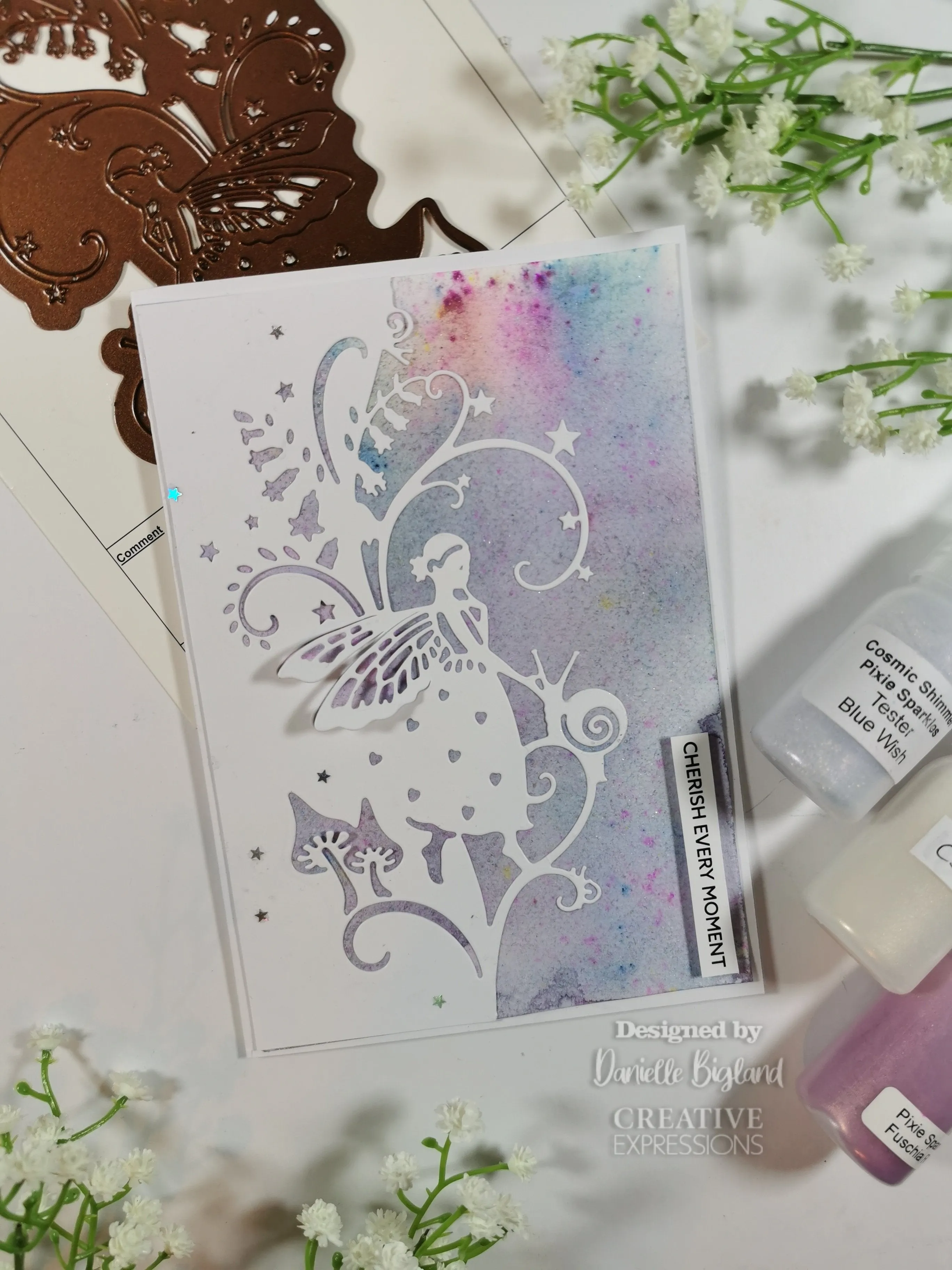 Creative Expressions Paper Cuts Twinkle Fairy Edger Craft Die
