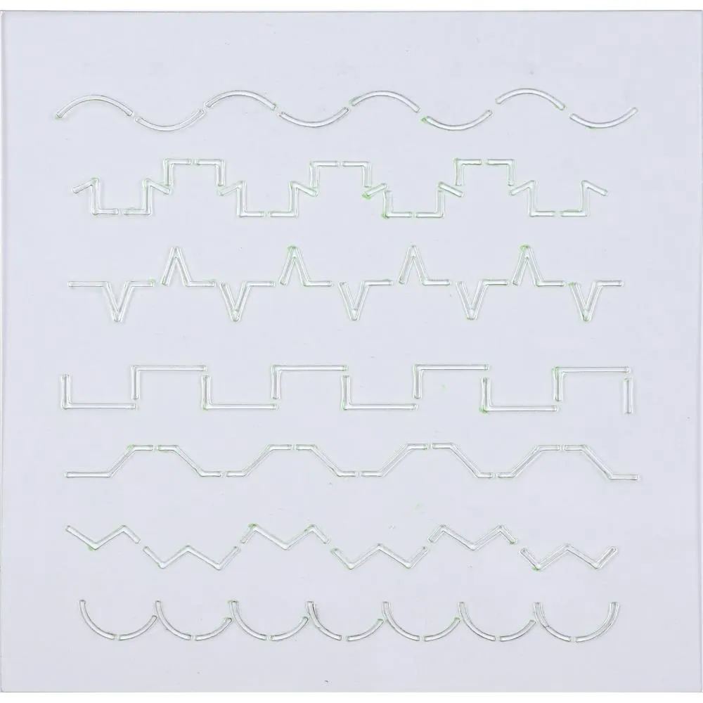 Creative Impressions Embroidery Shape Template Set 5 pack