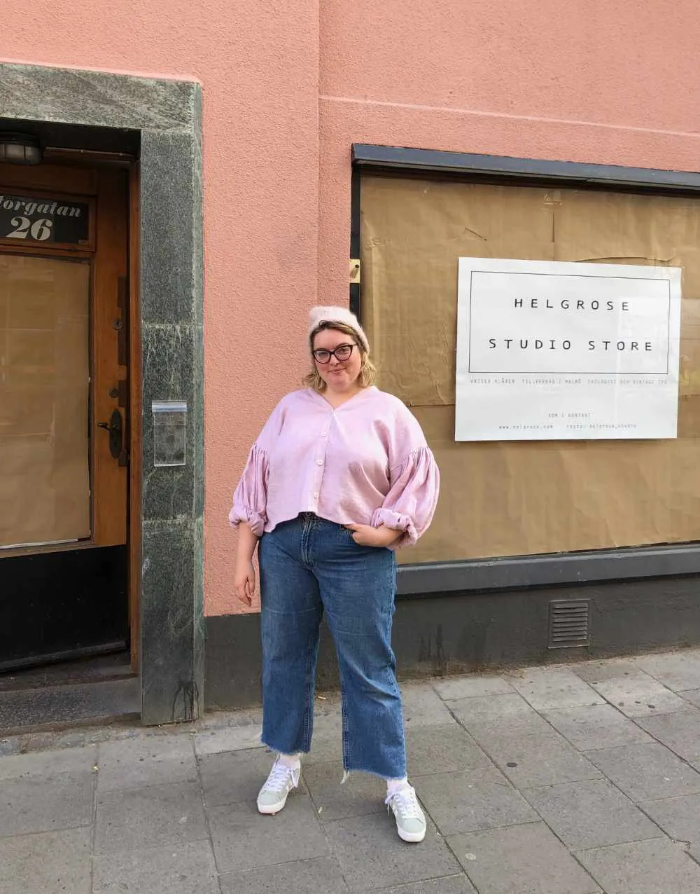 Cropped Shirt Zero Waste Sewing Pattern PDF, Birgitta Helmersson