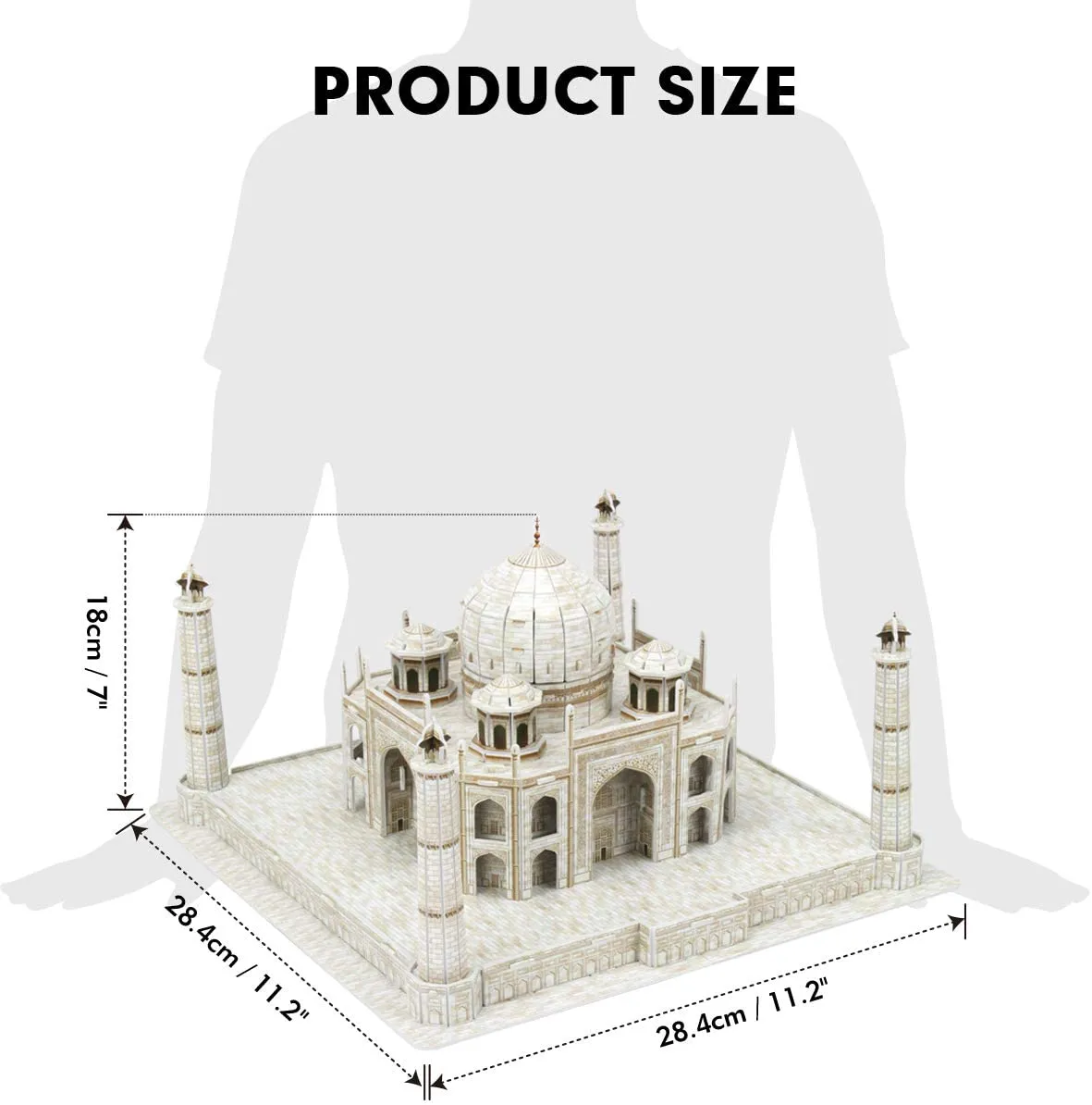 Cubicfun® 3D Puzzle Taj Mahal India
