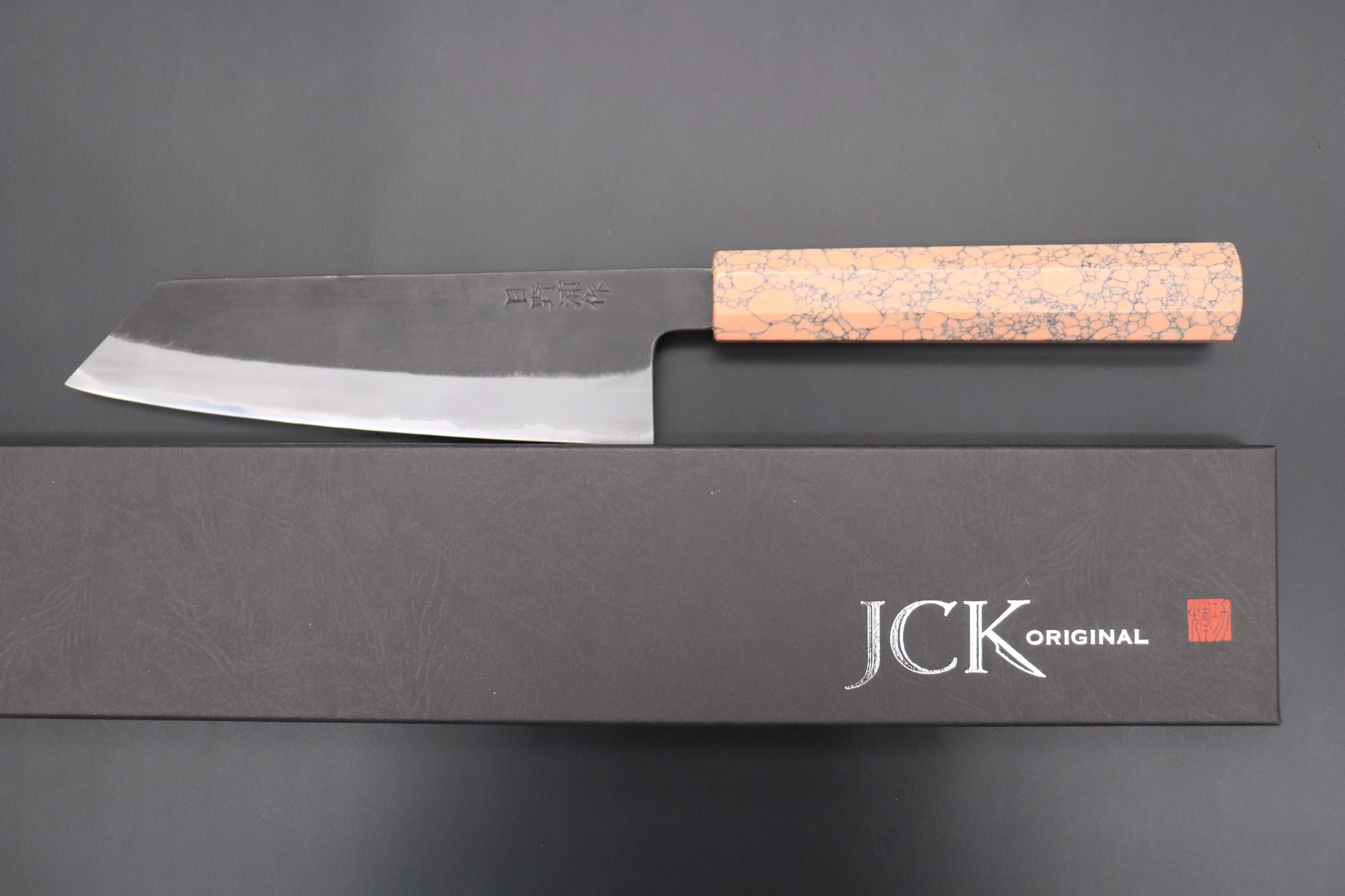 Custom Limited Edition, Hinoura White Steel No.1 Kurouchi Series HS1-8SP11 Bunka 165mm (6.4 Inch)