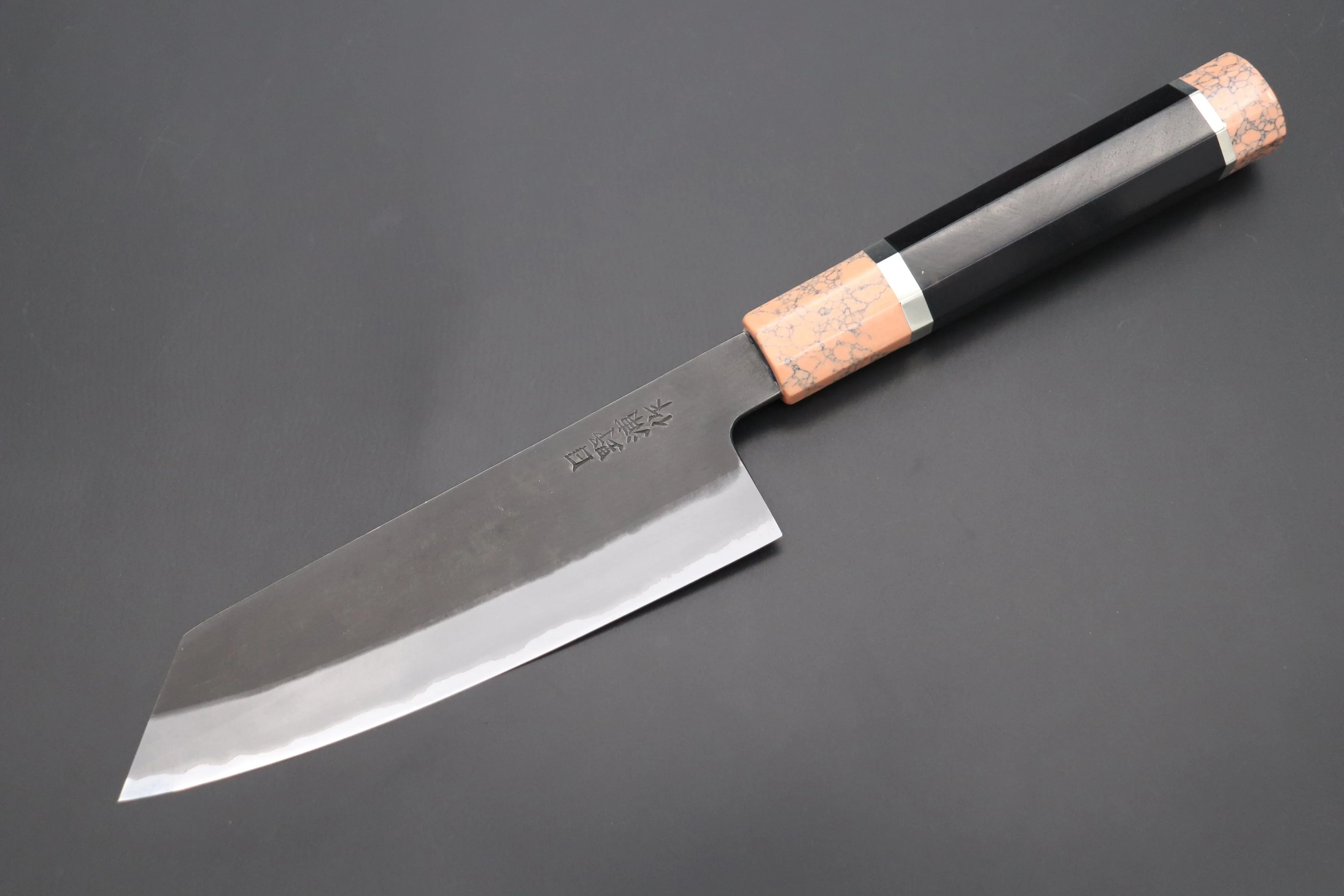 Custom Limited Edition, Hinoura White Steel No.1 Kurouchi Series HS1-8SP2 Bunka 165mm (6.4 Inch)