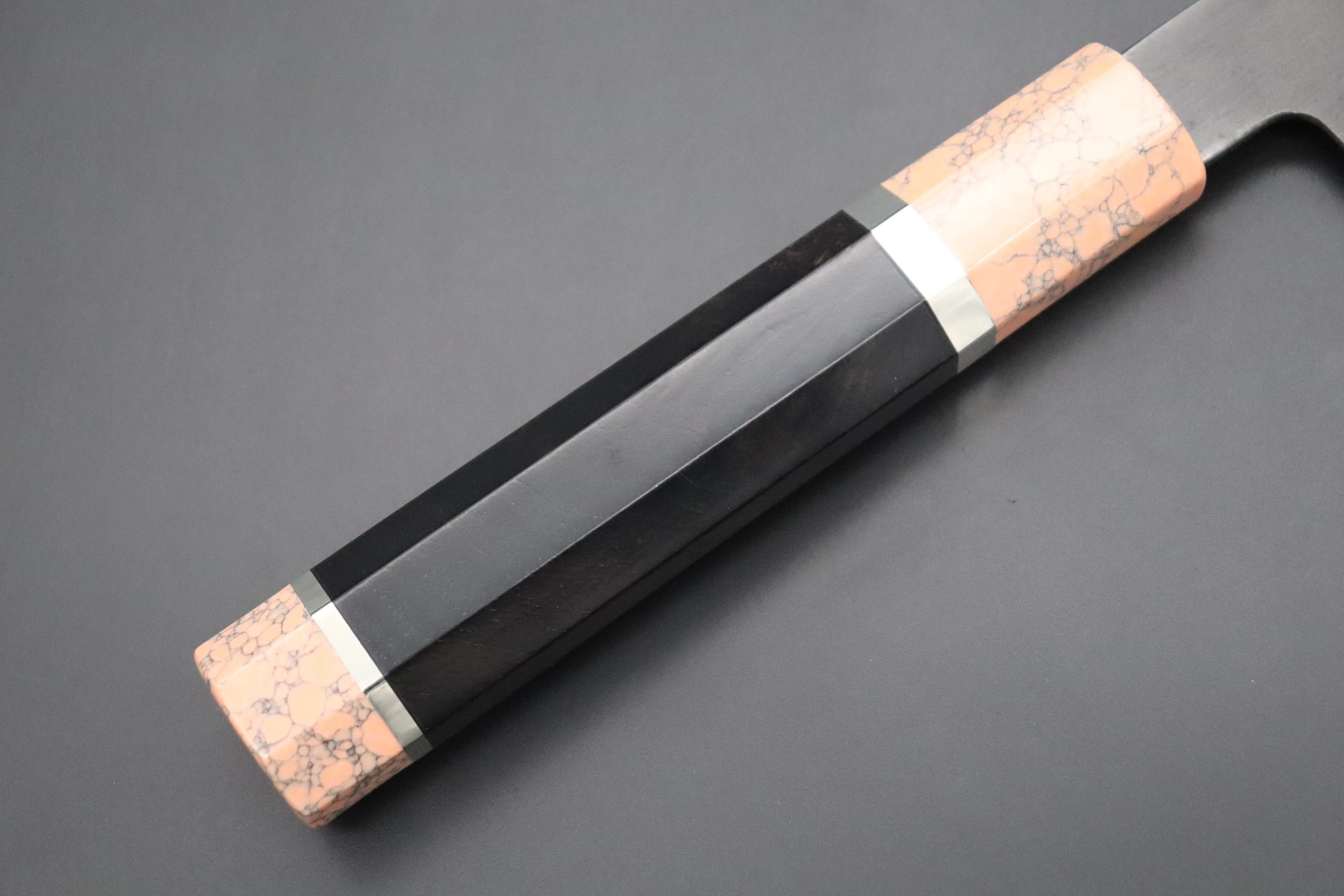 Custom Limited Edition, Hinoura White Steel No.1 Kurouchi Series HS1-8SP2 Bunka 165mm (6.4 Inch)
