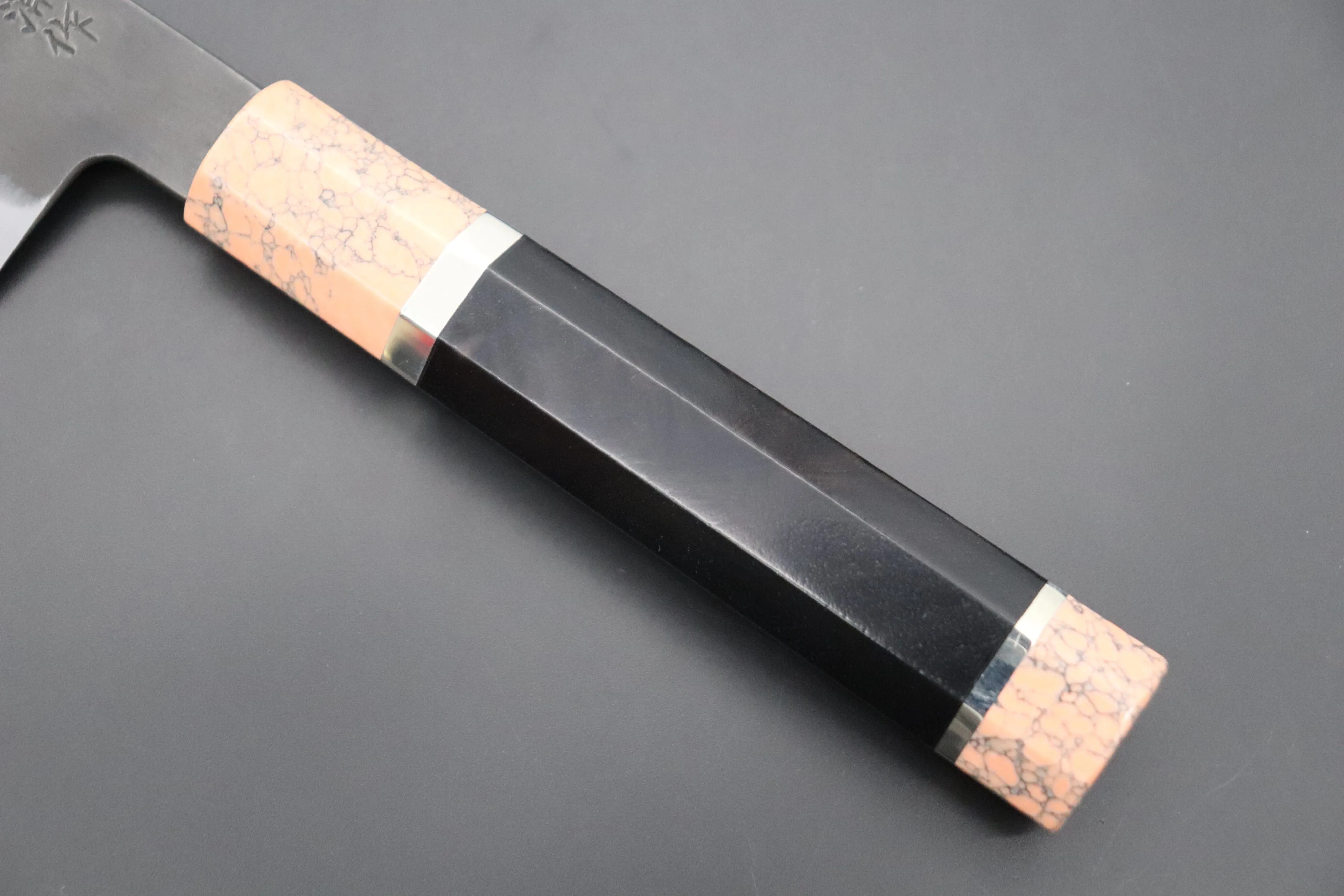 Custom Limited Edition, Hinoura White Steel No.1 Kurouchi Series HS1-8SP2 Bunka 165mm (6.4 Inch)