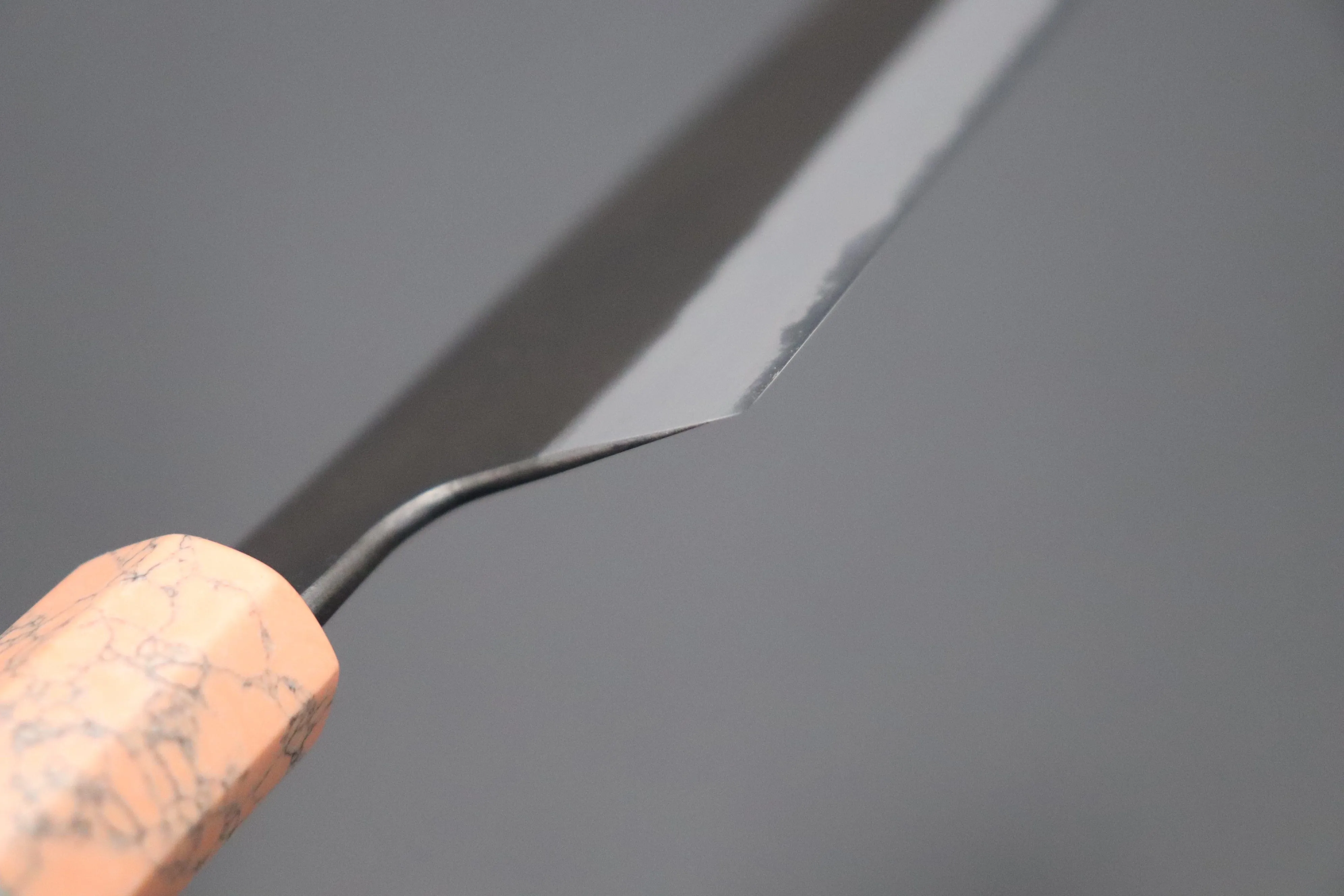 Custom Limited Edition, Hinoura White Steel No.1 Kurouchi Series HS1-8SP2 Bunka 165mm (6.4 Inch)