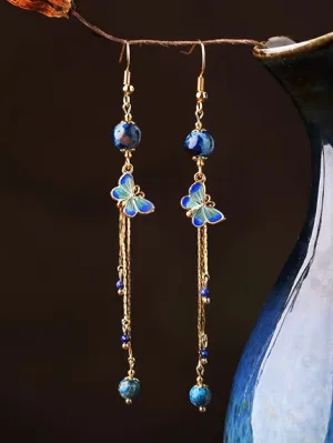 Dangle Earrings: Nocturne Butterfly