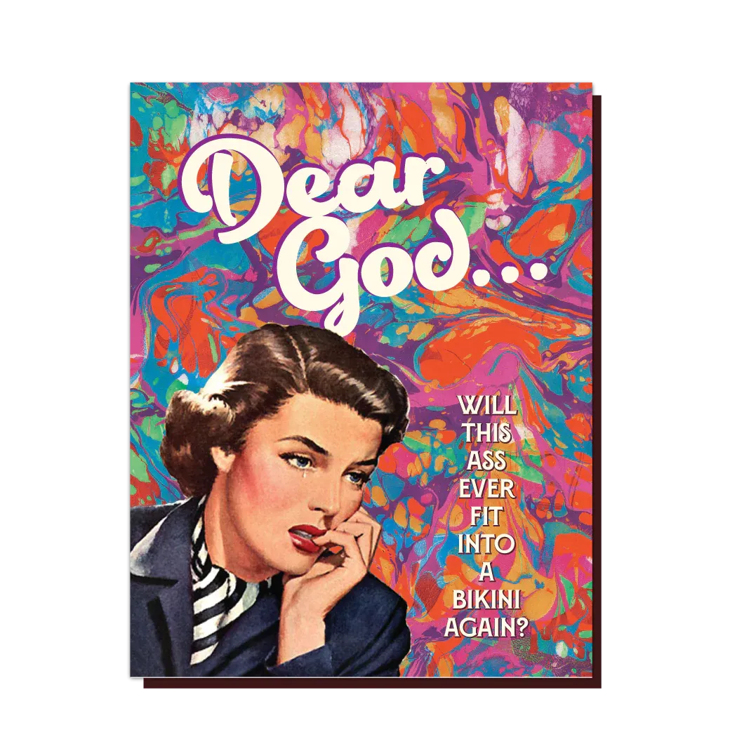 Dear God  Card