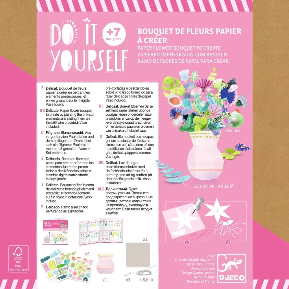 Djeco Do It Yourself - Paper Flower Bouquet