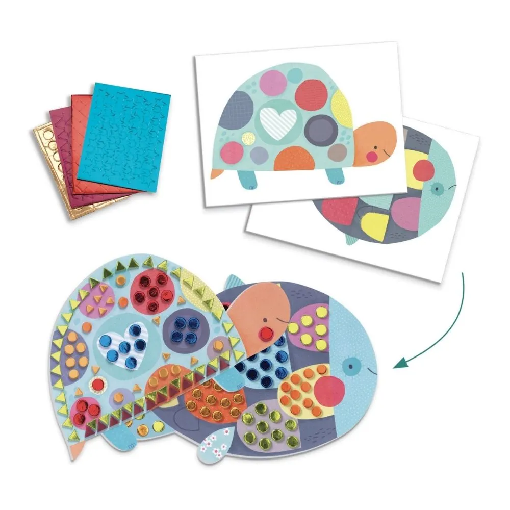 Djeco Multi Activity Kit Animal Houses - Craft Gifts For Kids